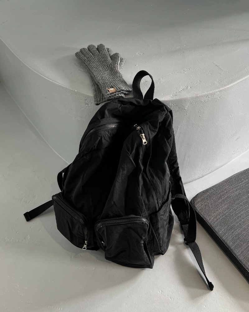 Canvas Two Pocket Backpack